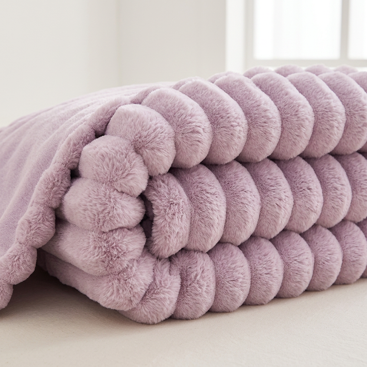 Violet poudré, détail texture